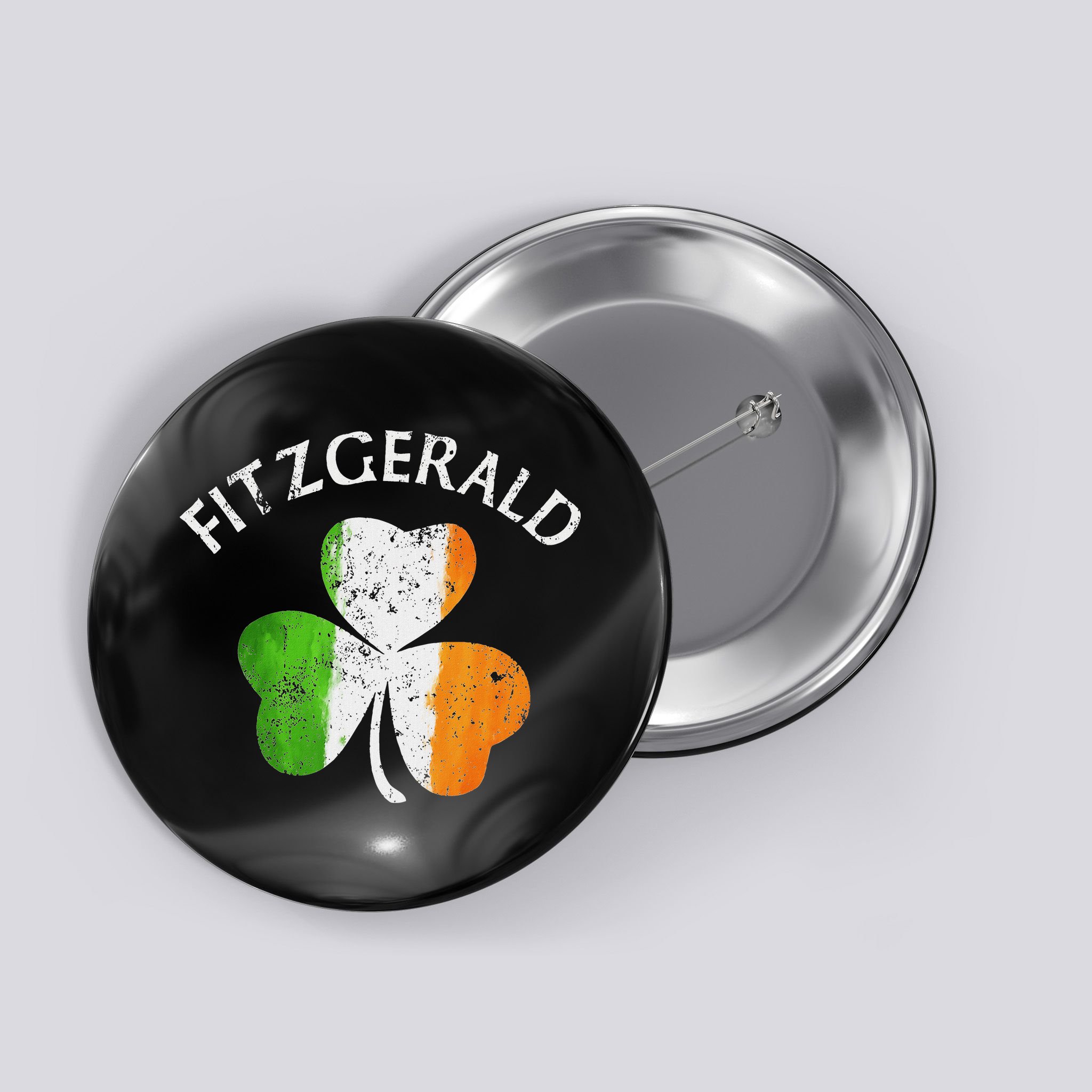 Fitzgerald Irish Family Name Button