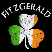 Fitzgerald Irish Family Name Drawstring Bag