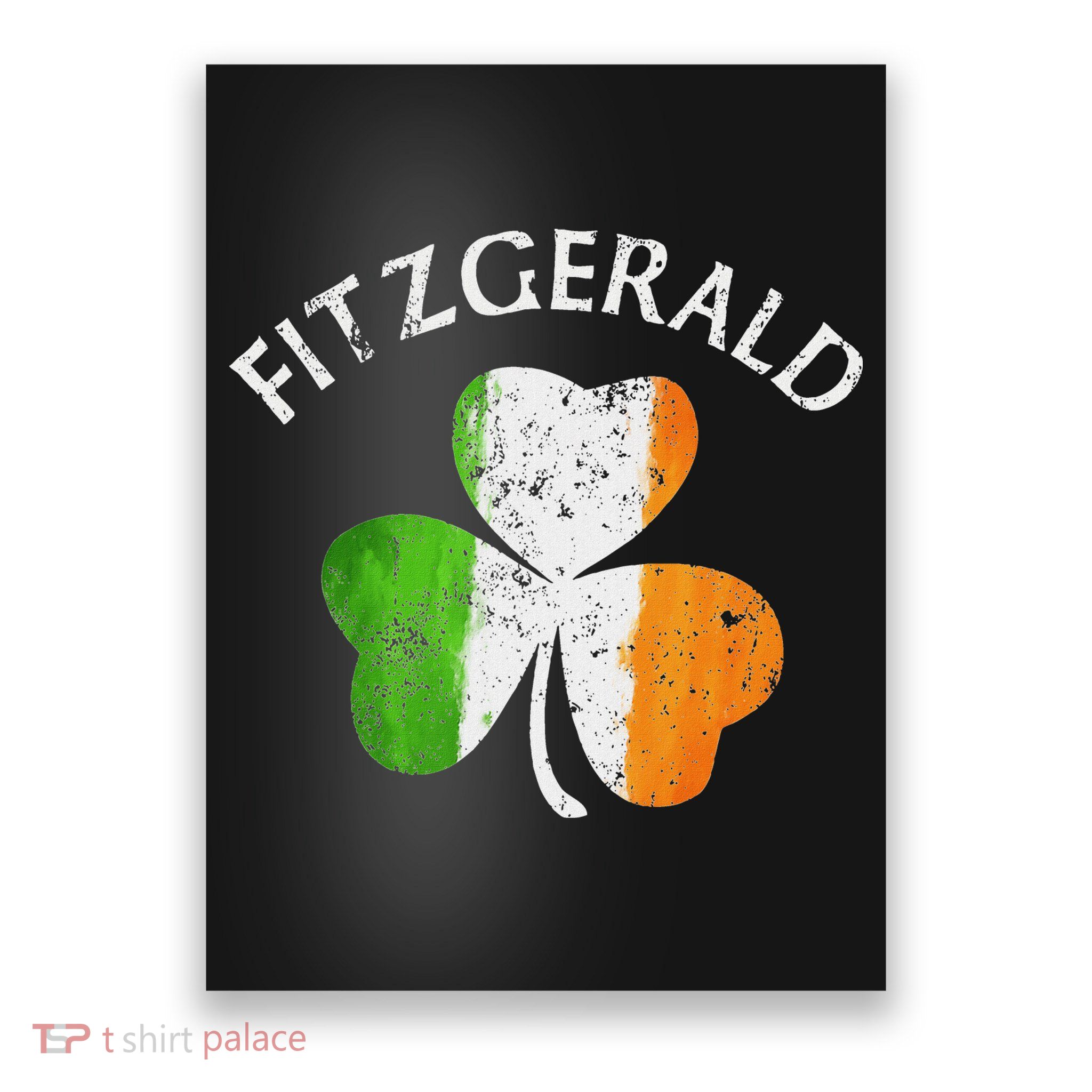 Fitzgerald Irish Family Name Poster