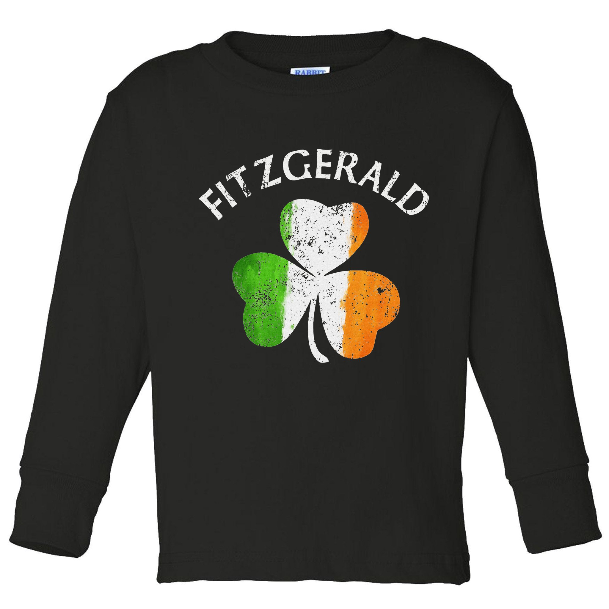 Fitzgerald Irish Family Name Toddler Long Sleeve Shirt
