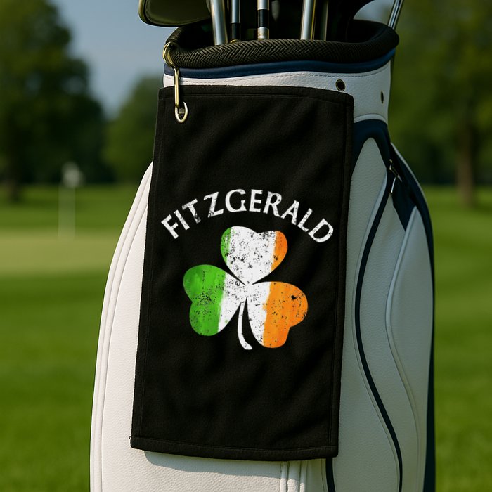 Fitzgerald Irish Family Name Golf Towel