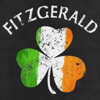 Fitzgerald Irish Family Name Golf Towel