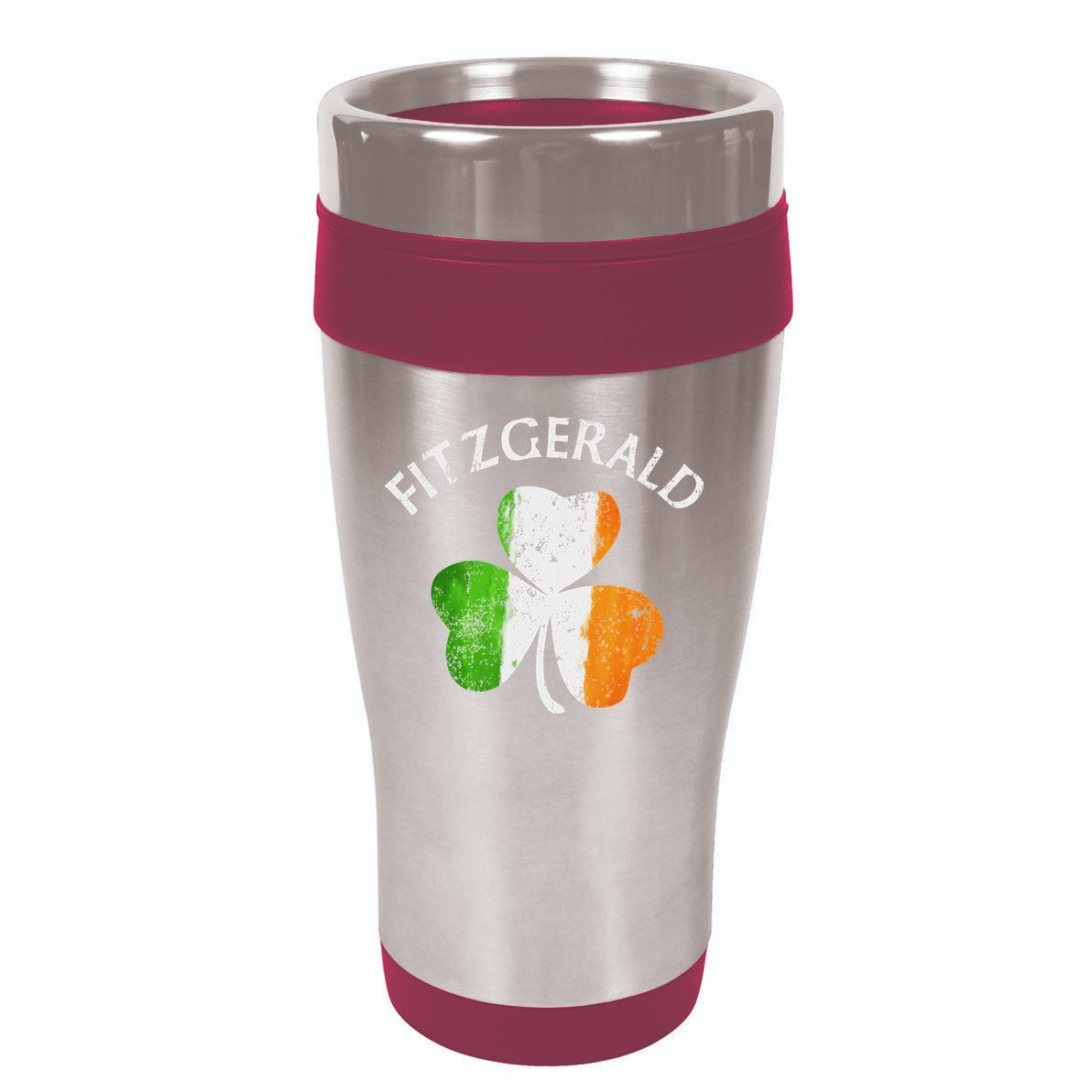 Fitzgerald Irish Family Name 16oz Travel Tumbler