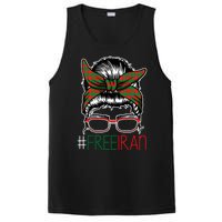 Free Iran Female Bun Women's Rights PosiCharge Competitor Tank