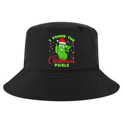 Funny I Found The Christmas Pickle Funny Xmas Party Gift Cool Comfort Performance Bucket Hat