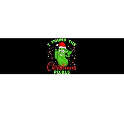 Funny I Found The Christmas Pickle Funny Xmas Party Gift Bumper Sticker