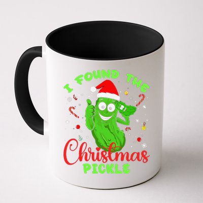 Funny I Found The Christmas Pickle Funny Xmas Party Gift Mug
