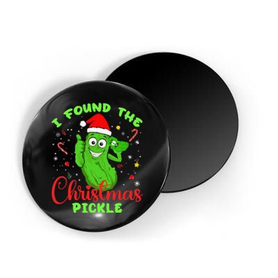 Funny I Found The Christmas Pickle Funny Xmas Party Gift Magnet