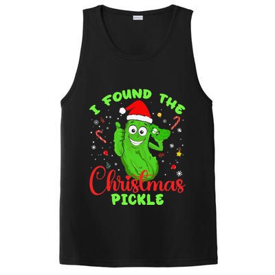 Funny I Found The Christmas Pickle Funny Xmas Party Gift PosiCharge Competitor Tank