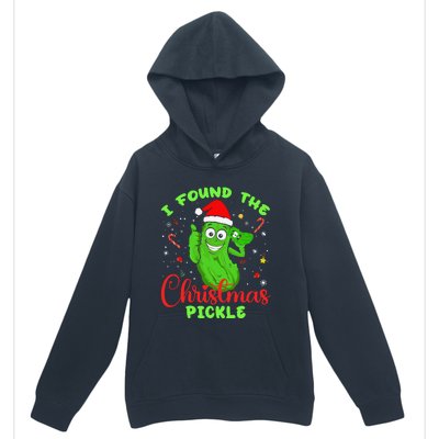 Funny I Found The Christmas Pickle Funny Xmas Party Gift Urban Pullover Hoodie