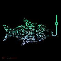 Fishing Icon For Fisherman Fish Hook Fishing Premium T-Shirt