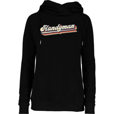 Funny I Fix Things & Handyman Womens Funnel Neck Pullover Hood