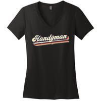 Funny I Fix Things & Handyman Women's V-Neck T-Shirt