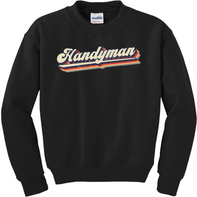 Funny I Fix Things & Handyman Kids Sweatshirt