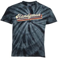 Funny I Fix Things & Handyman Kids Tie-Dye T-Shirt