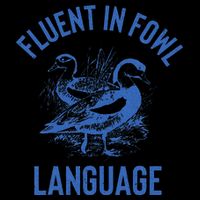Fluent In Fowl Language Funny Swearing Cursing Ducks Joke 16oz Travel Tumbler