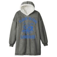 Fluent In Fowl Language Funny Swearing Cursing Ducks Joke Hooded Wearable Blanket