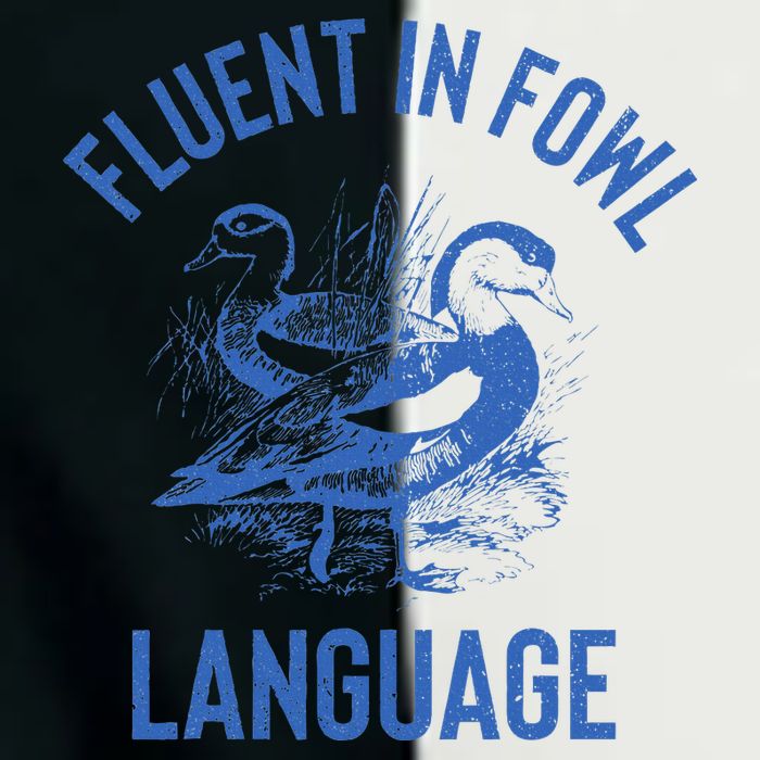 Fluent In Fowl Language Funny Swearing Cursing Ducks Joke Infant Baby Jersey Bodysuit