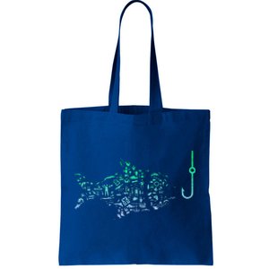 Fishing Icon For Fisherman Fish Hook Tote Bag