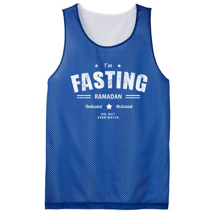 Funny Im Fasting Ramadan Mode On Not Even Water Bro Fast Great Gift Mesh Reversible Basketball Jersey Tank