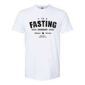 Funny Im Fasting Ramadan Mode On Not Even Water Bro Fast Great Gift Softstyle CVC T-Shirt