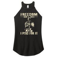 Freedom Isnt Free I Paid For It Memorial Day Women's Perfect Tri Rocker Tank