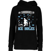 Funny Ice Fishing Sayings For Fishing Grandpa Dad Womens Funnel Neck Pullover Hood