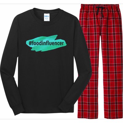 Food Influencer For Novelty Gifts Long Sleeve Pajama Set