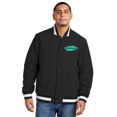 Food Influencer For Novelty Gifts Insulated Varsity Jacket