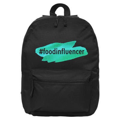 Food Influencer For Novelty Gifts 16 in Basic Backpack