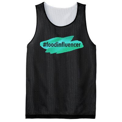 Food Influencer For Novelty Gifts Mesh Reversible Basketball Jersey Tank