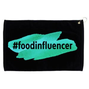 Food Influencer For Novelty Gifts Grommeted Golf Towel