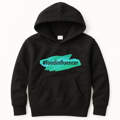 Food Influencer For Novelty Gifts Kids Hoodie