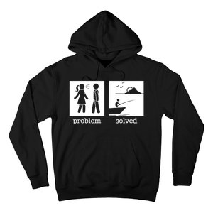 Funny Ice Fishing Tip Up Gift Cool Fishermen Fishing Flag Hoodie