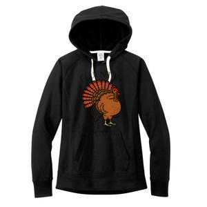 Fluent In Fowl Language Funny Chicken Lovers Thanksgiving Women's Fleece Hoodie