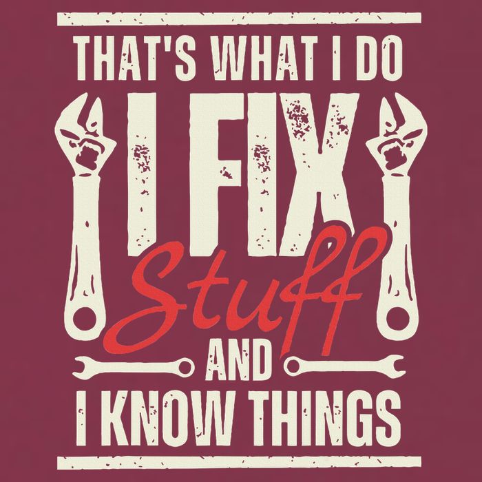 Funny I Fix Stuff T Mechanic Engineer Garage 16oz Travel Tumbler