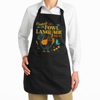 Fluent In Fowl Language Funny Novelty Chicken Lover Apron