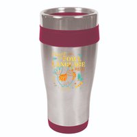 Fluent In Fowl Language Funny Novelty Chicken Lover 16oz Travel Tumbler