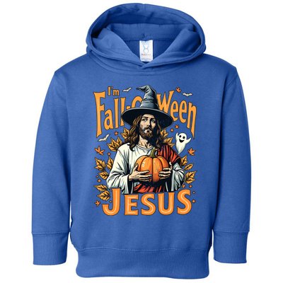 Funny IM Falloween Jesus Christian Halloween Thanksgiving Meaningful Gift Toddler Hoodie