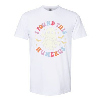 Funny I Found This Humerus Boo Ghost Halloween Softstyle® CVC T-Shirt