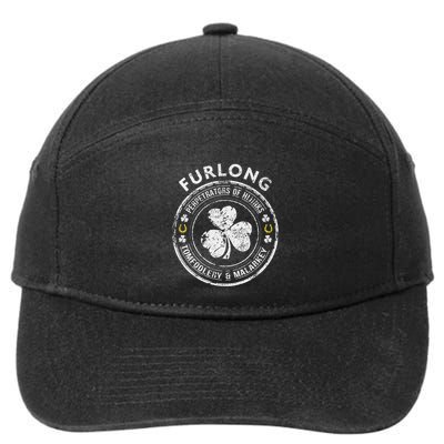 Furlong Irish Family Name 7-Panel Snapback Hat
