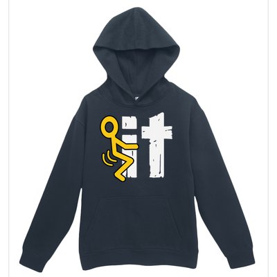 Fuck It Funny Stick Man Hump Screw Sex Humor Urban Pullover Hoodie