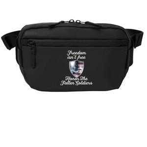 Freedom Isn't Free Honor The Fallen Soldiers Veterans Day Great Gift Crossbody Pack