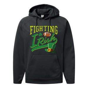 Fighting Irish Football Classic Performance Fleece Hoodie