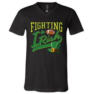 Fighting Irish Football Classic V-Neck T-Shirt