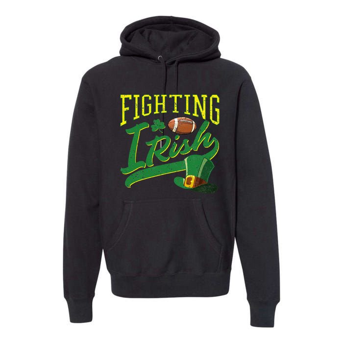 Fighting Irish Football Classic Premium Hoodie