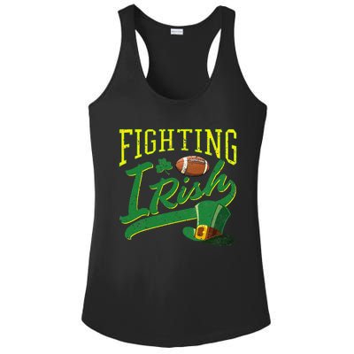 Fighting Irish Football Classic Ladies PosiCharge Competitor Racerback Tank