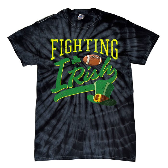 Fighting Irish Football Classic Tie-Dye T-Shirt