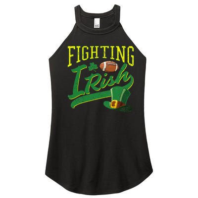 Fighting Irish Football Classic Women's Perfect Tri Rocker Tank