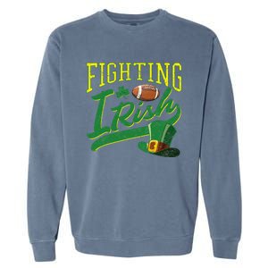 Fighting Irish Football Classic Garment-Dyed Sweatshirt